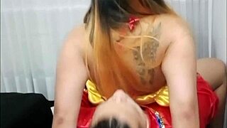 Latina Bent Over for Rough Monster Cock Action