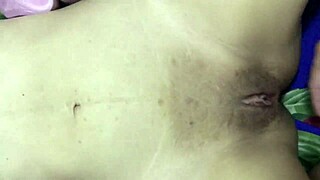Myanmar girl with natural big boobs in missionary pounding to orgasm