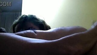 taking milk from the big blue in my mouth as a naughty young e-girl nympho