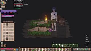 Girls get crazy in mad island survival game.