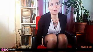 Your Banker Is A Real Slut, Jerk Off To Her