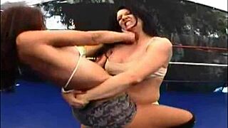 Must See Female and Mixed Wrestling Videos with Face Sitting - Volume 1