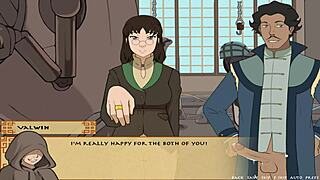 Zhu Li gets pounded hard in Four Elements Trainer game