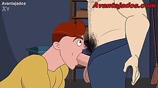 Compilation of gay cartoon porn with Jason 😏
