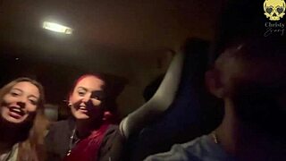 Wow! My friend and I toyed with boss’s cock