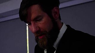 Man In Black Faces Two Horny Nympho Sluts In Rough Orgy Sex