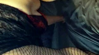 Christmas Striptease with Thong and Ripped Clothes