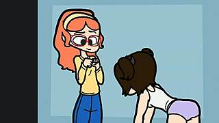 Animated girl wedgies compilation 1