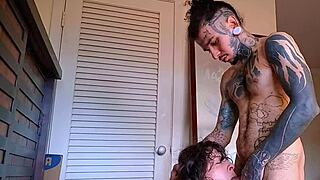 After training and getting sweaty, we began our session