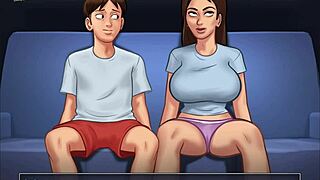 Shaved girl rides monster cock in cowgirl position