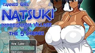 Tanned Girl Natsuki Achieves Happy Ending By Defeating Lord Impregnaria In Hentai Game Ep 16