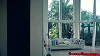 Girl Next Door's Rough Oral Ride