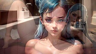 18yo nurse suki gets assfucked and covered in cum 😈