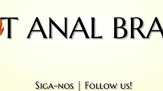 Fodendo uma atriz porno no sexshop com monster cock anal