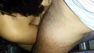 Amateur blowjob session