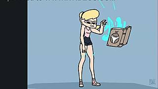 Animated girl wedgies compilation 1
