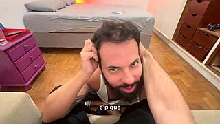 this bearded guy sucks 41 cocks in a full video blowjob session