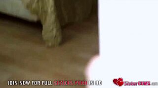 making stepsister cum hard before we finish up