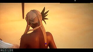 Suggestive Guy Fucking Two Sexy Ebony Whores with Monster Cock in Public Threesome Game