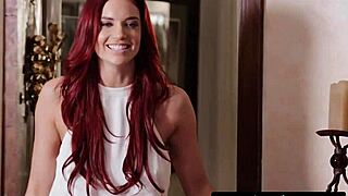 Wow, redhead birthday girl fists her girlfriend for a sexy gift! 🎉