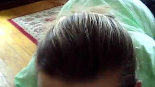 Tina licking balls and pussy