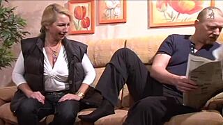 Amateurs relaxing at home, indulging in some casual fucking and blowjobs.