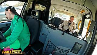 Female Fake Taxi Lady Gang Gives Guy Another CHANCE TO FUCK