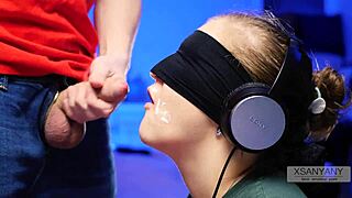 My Best Friend Tricked Me into Tasting Cum During a Blindfolded Game with Xsanyany. It Was Wild!