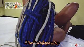 wife with big ass begging not to take the whole cock and he cums inside