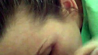 Tina licking balls and pussy