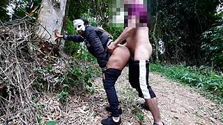 Chapeuzinha Preta Feels Raw Anal Thrill in Forest Without Condom on Monster Cock. I’m Shaking!