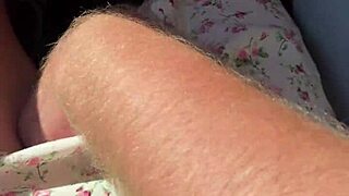 sugarnadya feels so exposed and excited flashing her body in public, heart racing