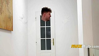 Cloak of Invisibility at Gym with Curvy Big Tits Babe