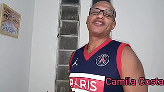 Marido corno surprises wife with big cock Alex Lima for birthday! 🎉