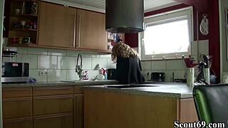 German MILF Gets Intensely Fucked By Neighbor