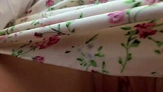 sugarnadya feels so exposed and excited flashing her body in public, heart racing