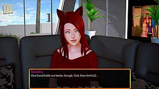 exploring my new stepfamily in this game