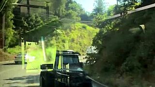 sugarnadya feels so exposed and excited flashing her body in public, heart racing