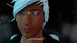 Office bitch gives hardcore blowjob in HD.