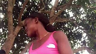 crazybitch loves to unbox packaged in front of strangers