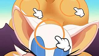 Rouge Sucking Cock And Swallowing Cum While Getting Fucked In The Ass