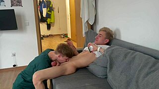 He Invited A Student For A Visit And Gave A Blowjob.