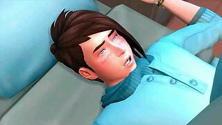 in the sims 4 episode 2, my stalker gets way too close