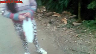 Curvy slut gets anal creampie in rough community hookup