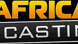 Curly Black Babe Stripped And Fucked Hard By Fake White Agent