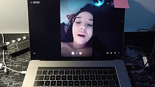 Spanish Milf Actress Fucks Fan on Webcam