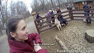 FUCKING GLASSES TEEN 18+ GETS HOT ANAL SEX!