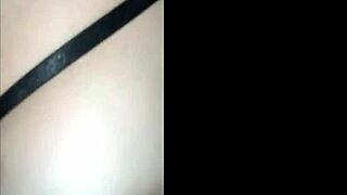 The latina slut shakes her ass in a casual, everyday way, inviting more action.