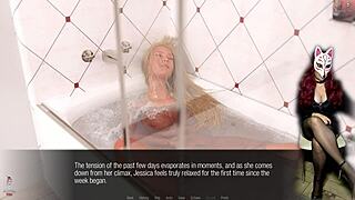 Eng Jessica O’Neil Hard News Ep 30 - Watch Her Masturbate in Bathroom Game Scene!