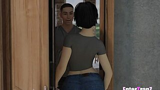 whoa, art student bangs sexy futa girl for first time! 😳